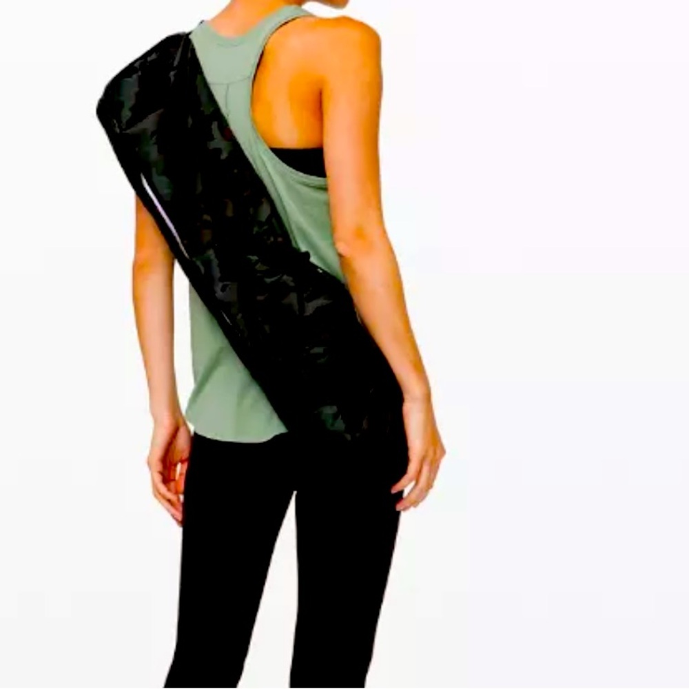 Lululemon Yoga Mat Bag Black Size Long 39’XD6.5’